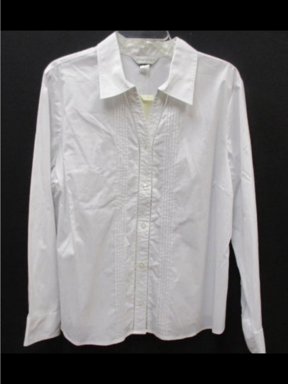 Classic White Men's Dress Shirt